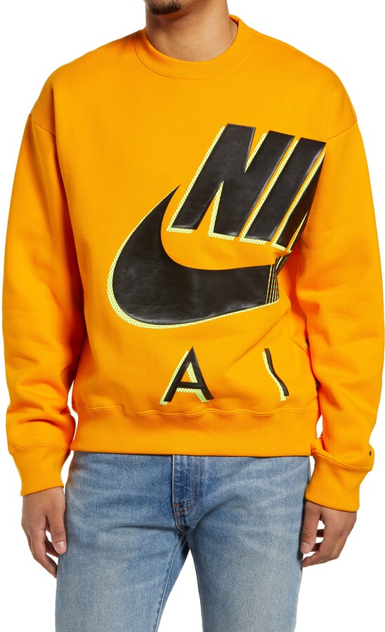Nike Air Oversize Logo Crewneck Sweatshirt - ShopStyle