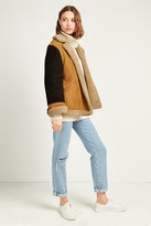 Thumbnail for your product : French Connection Louie Sheepskin Patchwork Jacket