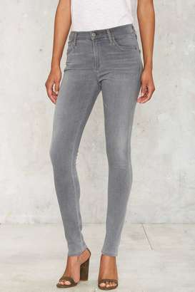 Citizens of Humanity Rocket High Rise Skinny Jeans - Silver Lining