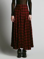Thumbnail for your product : Free People CP SHADES Sienna Plaid Maxi Skirt