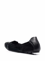 Thumbnail for your product : Hogan Croco-Embossed Ballerina Shoes
