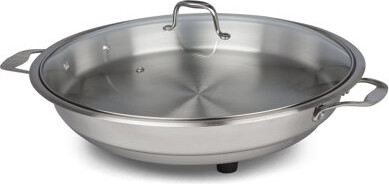 CucinaPro 12" Classic Electric Skillet with Lid