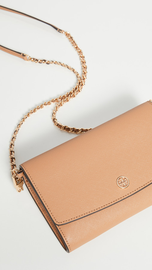 Tory Burch Robinson Chain Wallet ShopStyle