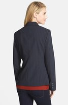 Thumbnail for your product : Vince Camuto One-Button Pinstripe Blazer