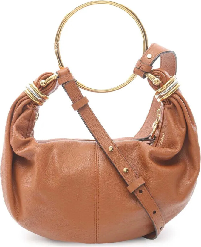 Chloé Pre-Owned 2000-2025 Small Leather Bracelet Hobo Bag satchel