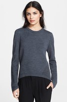 Thumbnail for your product : Milly Angled Mesh Sweater