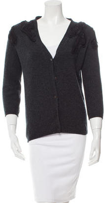 Prada Embellished Cashmere Sweater