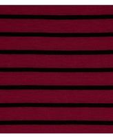 Thumbnail for your product : New Look Teens Burgundy Stripe Tube Skirt