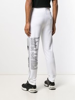 Thumbnail for your product : Philipp Plein Side Skulls And Logo Track Pants