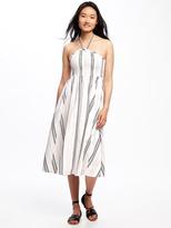 Thumbnail for your product : Old Navy Fit & Flare Halter Dress for Women