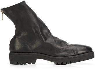 Guidi rear zip ankle boots
