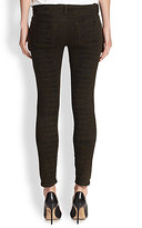 Thumbnail for your product : Joe's Jeans Crocodile-Print Skinny Jeans