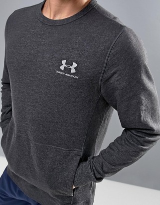 Under Armour Triblend Technical Sweat In Black