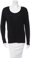 Thumbnail for your product : Derek Lam 10 Crosby Twist Knot Scoop Neck T-Shirt