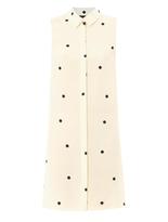 Thumbnail for your product : Sophie Hulme Polka-dot silk dress