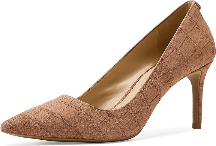 MICHAEL Michael Kors Alina Flex Pump Women's Shoes Luggage : 9.5 M Leather