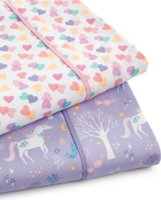 Charter Club Kids Tossed Hearts Cotton Sheet Sets Created For Macys ...