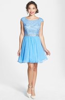 Thumbnail for your product : Steppin Out Lace Detail Party Dress (Juniors)