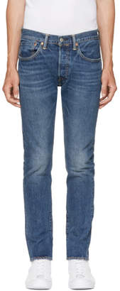 Levi's Levis Blue 501 Skinny Jeans