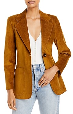 velvet collar coat womens