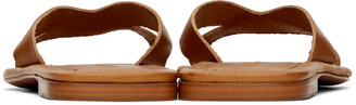 Kenzo Brown Opanka Flat Sandals
