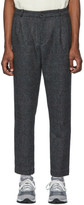 Thumbnail for your product : Aimé Leon Dore Grey Wool Tweed Trousers