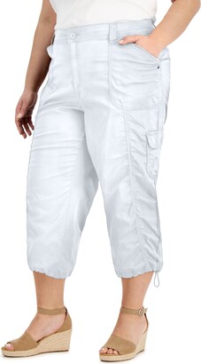 Womens White Capri Pants | ShopStyle CA