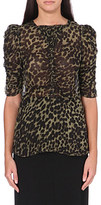 Thumbnail for your product : Etoile Isabel Marant Caja leopard-print top