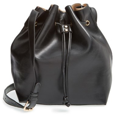Sole Society 'Nevin' Faux Leather Drawstring Bucket Bag - ShopStyle