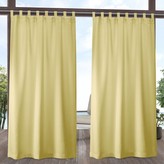 Thumbnail for your product : Exclusive Home 2-pack Indoor/Outdoor Solid Cabana Window Curtains