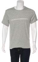 Thumbnail for your product : Calvin Klein Logo Print T-Shirt w/ Tags