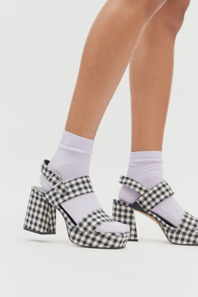 Gingham and heels sale Clearance