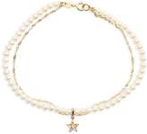 Thumbnail for your product : Poppy Finch Pave Diamond & Pearl Chain Bracelet