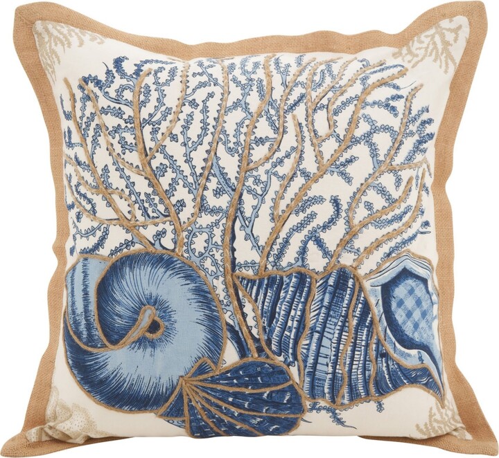 seashell pillows decorative