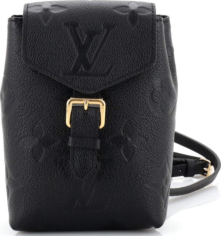 Louis Vuitton Tiny Backpack Monogram Empreinte Giant Black