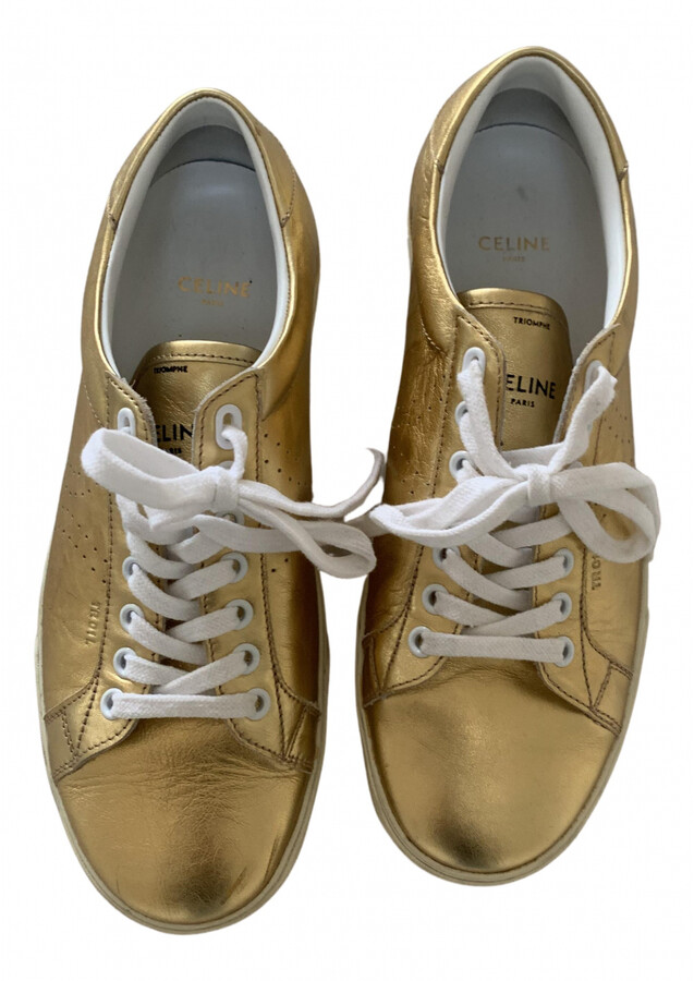 celine triomphe gold