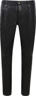 Lambskin Leather Pants | Shop the world's largest collection of fashion |  ShopStyle UK