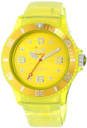 Ice Watch Genuine Ice-Jelly Collection by Ice-Watch new Jelly Straps Unisex Yellow JY.YT.U.U.