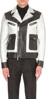Thumbnail for your product : DSQUARED2 Kiodo leather biker jacket