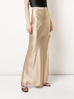 Thumbnail for your product : Nili Lotan Azalea silk slip skirt
