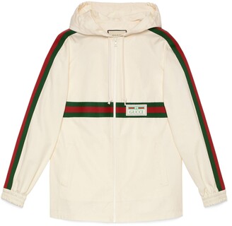 Gucci Cotton jacket with label