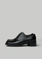 Thumbnail for your product : AMOMENTO Women's Derby Shoes in Black Size 6 Leather/Rubber