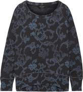 Thumbnail for your product : Rag & Bone Max Oversized Printed French Cotton-terry Sweatshirt