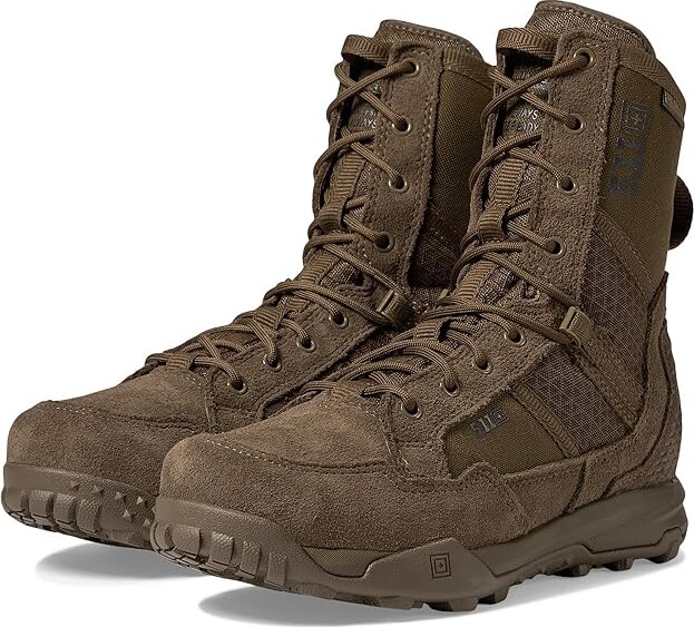 5.11 Tactical A/T 8 WP Men's Shoes Dark Coyote 1 : 5 M, Leather/Textile