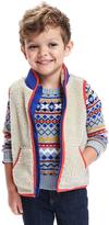 Thumbnail for your product : Old Navy Color-Block Sherpa Vest for Toddler