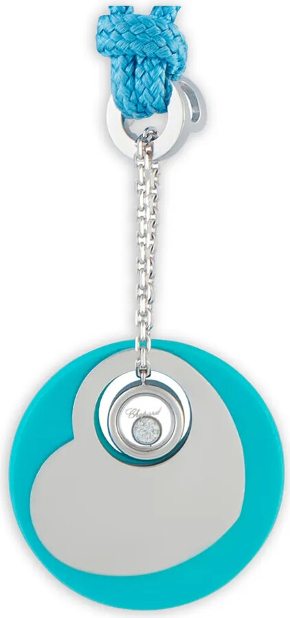 Chopard Pre-Owned Diamond And Turquoise Pendant Necklace