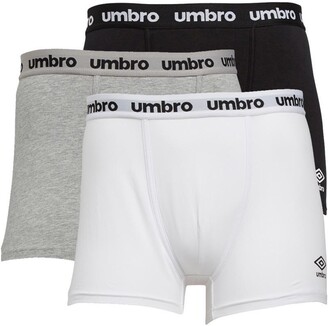 Umbro Mens Three Pack Pouch Boxers Mix