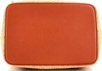 Louis Vuitton NeoNoe Handbag Monogram Raffia MM Neutral 1423681