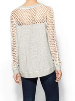 Thumbnail for your product : Pam & Gela Circular Insert Sweatshirt