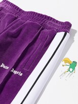 Thumbnail for your product : Palm Angels Kids Side-Stripe Track Pants